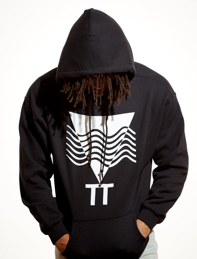 the Liquid Pyramid Hoodie