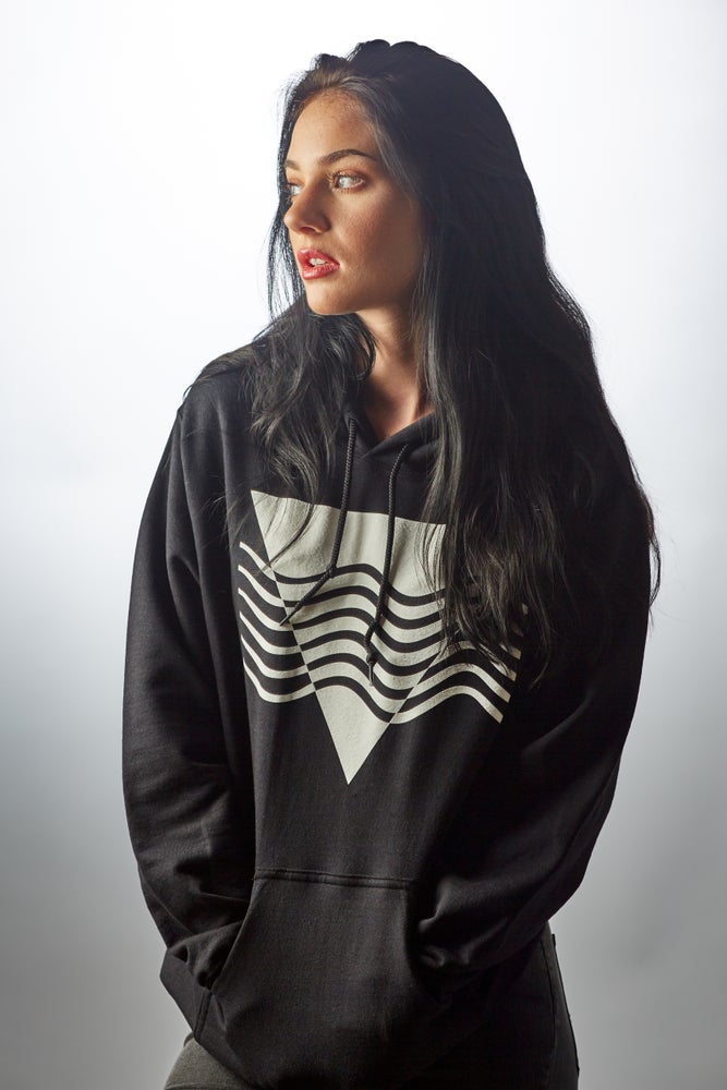 the Liquid Pyramid Hoodie