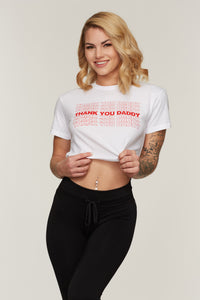 PreOrder THANK YOU DADDY ultra-soft crop